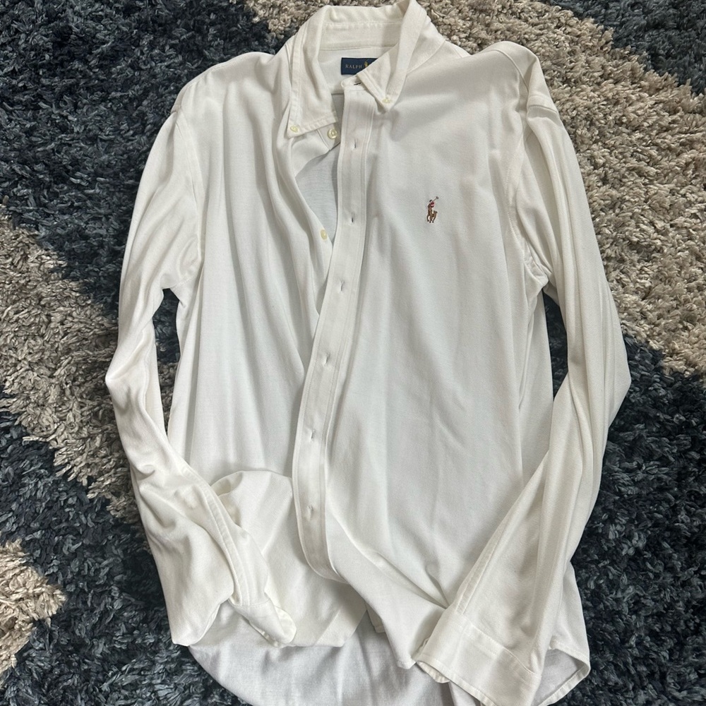 Polo by Ralph Lauren Men's White Shirt
